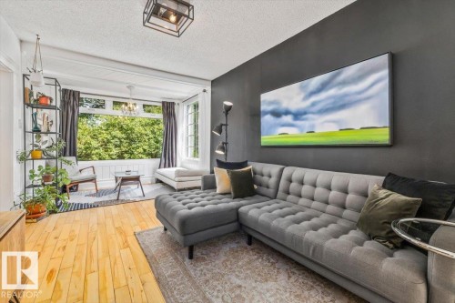 11328 65 Street Nw, Edmonton, AB - Indoor Photo Showing Living Room