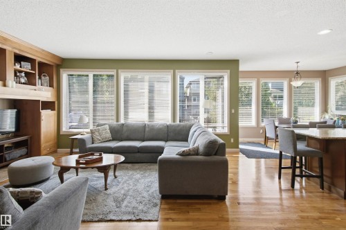 12429 17A Avenue Sw, Edmonton, AB - Indoor Photo Showing Living Room With Fireplace