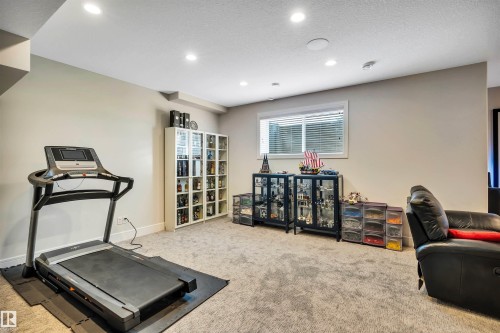 6 Elise Place, St. Albert, AB - Indoor Photo Showing Gym Room