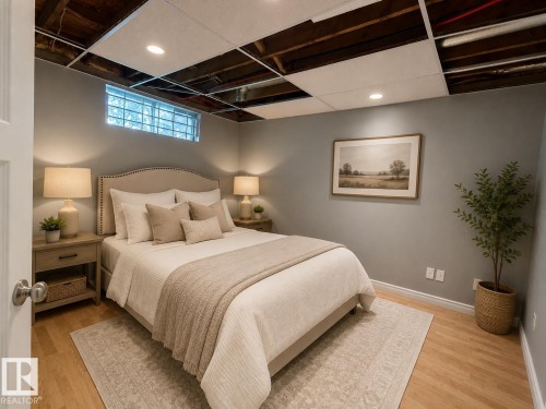 2914 48 Street Nw, Edmonton, AB - Indoor Photo Showing Bedroom