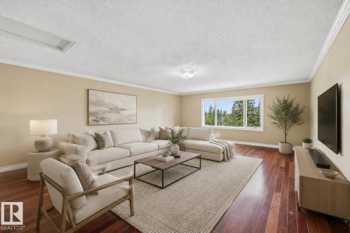 337 Twin Brooks Drive Nw, Edmonton, AB - Indoor Photo Showing Living Room