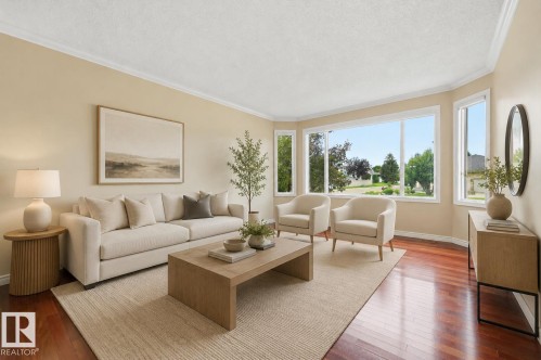 337 Twin Brooks Drive Nw, Edmonton, AB - Indoor Photo Showing Living Room