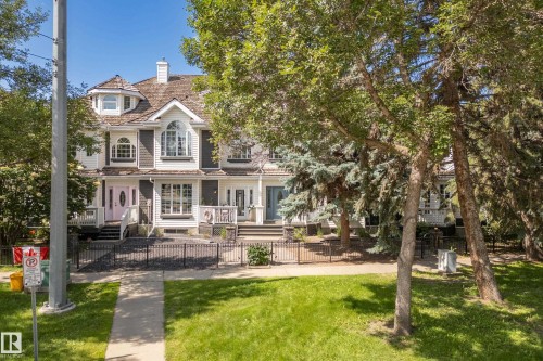 10014 97 Avenue Nw, Edmonton, AB - Outdoor With Deck Patio Veranda With Facade