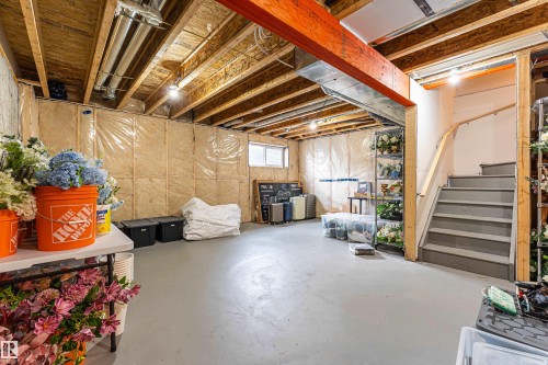 1323 Erker Crescent Nw, Edmonton, AB - Indoor Photo Showing Basement