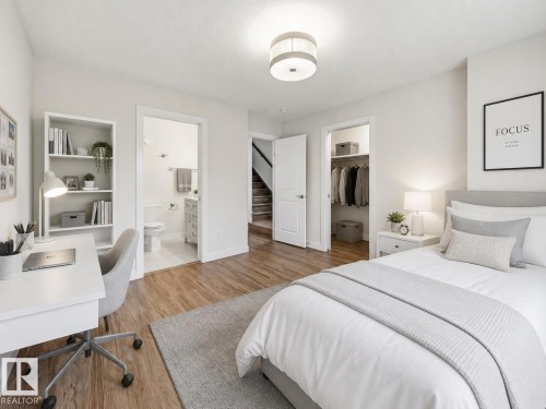 (virtually staged) - 11146 78 Avenue Nw, Edmonton, AB - Indoor Photo Showing Bedroom