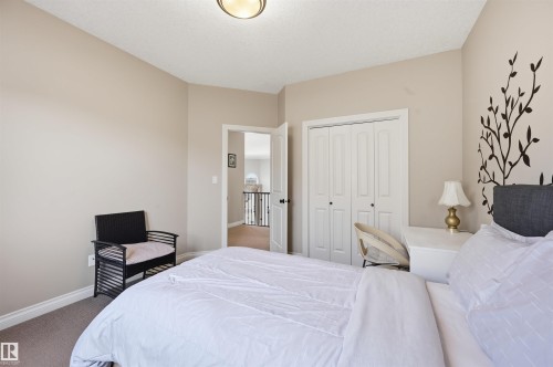 831 Hollands Landing Nw, Edmonton, AB - Indoor Photo Showing Bedroom