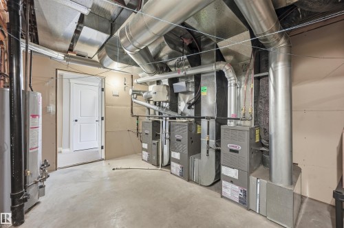 831 Hollands Landing Nw, Edmonton, AB - Indoor Photo Showing Basement