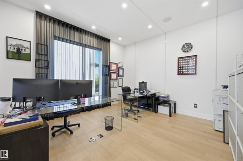 4081 Whispering River Drive Sw, Edmonton, AB - Indoor Photo Showing Office