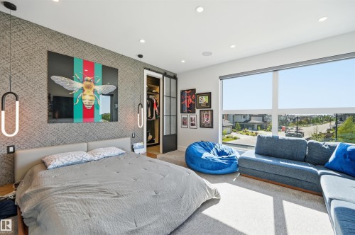 4081 Whispering River Drive Sw, Edmonton, AB - Indoor Photo Showing Bedroom