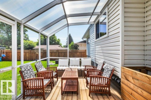 166 Larose Drive, St. Albert, AB - Outdoor With Deck Patio Veranda With Exterior