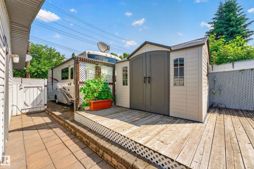 6716 101A Avenue Nw, Edmonton, AB - Outdoor With Deck Patio Veranda With Exterior