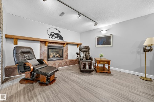 6716 101A Avenue Nw, Edmonton, AB - Indoor With Fireplace