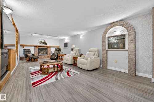6716 101A Avenue Nw, Edmonton, AB - Indoor With Fireplace