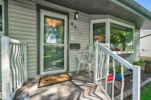 6716 101A Avenue Nw, Edmonton, AB - Outdoor With Deck Patio Veranda With Exterior