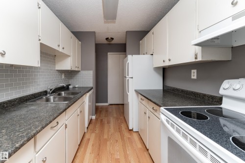 #2 10737 116 St Nw, Edmonton, AB - Indoor Photo Showing Kitchen With Double Sink