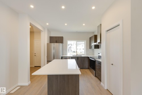 21011 25 Avenue Nw, Edmonton, AB - Indoor Photo Showing Kitchen