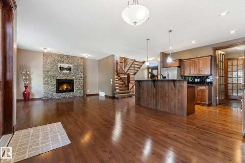 25 Hilltop Ridge, Fort Saskatchewan, AB - Indoor With Fireplace