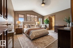 A gorgeous bedroom staged using AI - 