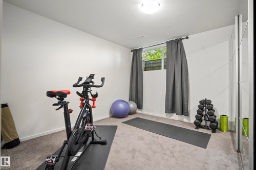 8751 83 Avenue Nw, Edmonton, AB - Indoor Photo Showing Gym Room