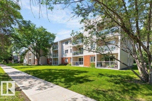 #203 10842 107 St Nw, Edmonton, AB - Outdoor With Balcony