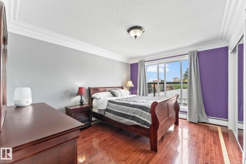 #405 10745 83 Av Nw, Edmonton, AB - Indoor Photo Showing Bedroom