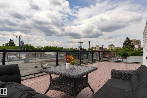 #405 10745 83 Av Nw, Edmonton, AB - Outdoor With Deck Patio Veranda With View