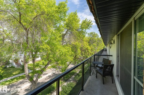 #405 10745 83 Av Nw, Edmonton, AB - Outdoor With Balcony