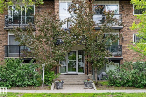 #405 10745 83 Av Nw, Edmonton, AB - Outdoor With Balcony
