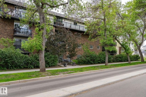 #405 10745 83 Av Nw, Edmonton, AB - Outdoor With Balcony