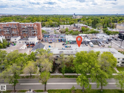 #405 10745 83 Av Nw, Edmonton, AB - Outdoor With View