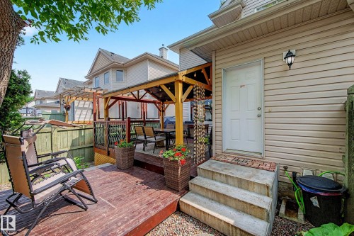 Deck - 9130 100A Avenue Nw, Edmonton, AB - Outdoor With Deck Patio Veranda With Exterior