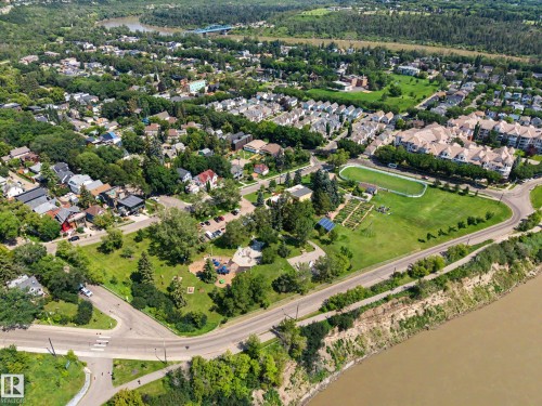 Aerial view - 9130 100A Avenue Nw, Edmonton, AB - Outdoor With View