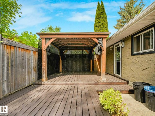 8311 96 Avenue Nw, Edmonton, AB - Outdoor With Deck Patio Veranda With Exterior