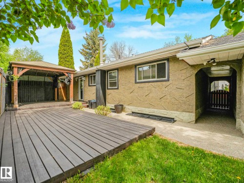 8311 96 Avenue Nw, Edmonton, AB - Outdoor With Deck Patio Veranda