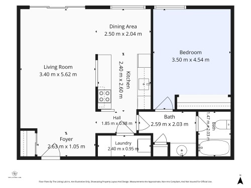 Floor plan - #433 11217 103 Av Nw, Edmonton, AB - Other