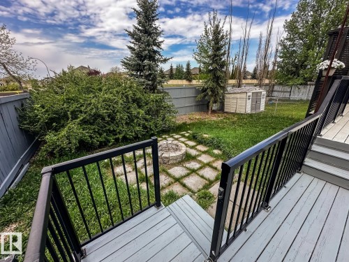 576 Rainbow Crescent, Sherwood Park, AB - Outdoor With Deck Patio Veranda