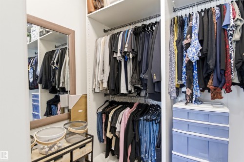 View of spacious closet - 3167 Cameron Heights Way Nw, Edmonton, AB - Indoor With Storage