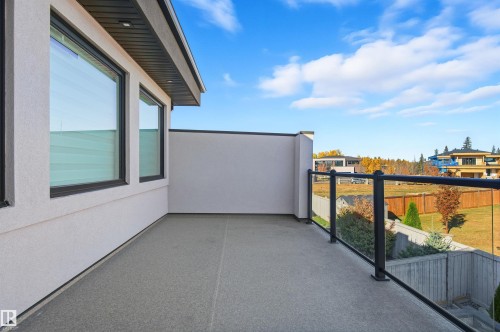 View of balcony - 3167 Cameron Heights Way Nw, Edmonton, AB - Outdoor With Balcony With Exterior