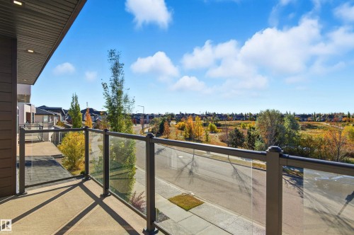 View of balcony - 3167 Cameron Heights Way Nw, Edmonton, AB - Outdoor With Balcony With View