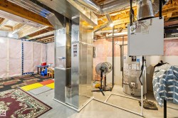 Unfinished basement space - 