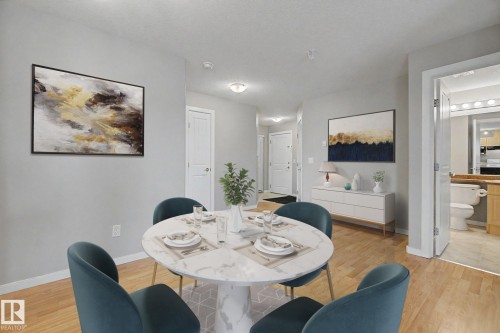 #105 240 Spruce Ridge Rd, Spruce Grove, AB - Indoor Photo Showing Dining Room