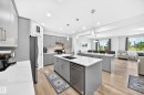 4018 Hawthorn Link Link Sw, Edmonton, AB  - Indoor Photo Showing Kitchen With Stainless Steel Kitchen With Upgraded Kitchen 