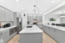 4018 Hawthorn Link Link Sw, Edmonton, AB  - Indoor Photo Showing Kitchen With Upgraded Kitchen 