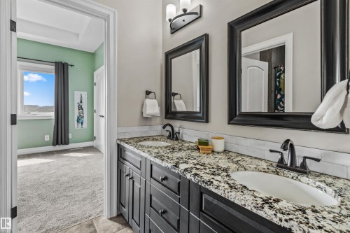 5pc. "Jack and Jill" Bathroom - 1421 Westerra Bay, Stony Plain, AB - Indoor Photo Showing Bathroom