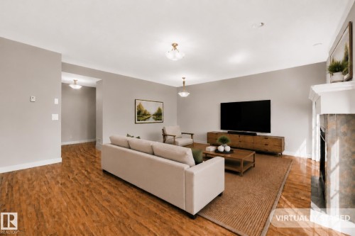Photo has been virtually staged - #16 7293 South Terwillegar Dr Nw, Edmonton, AB - Indoor Photo Showing Other Room