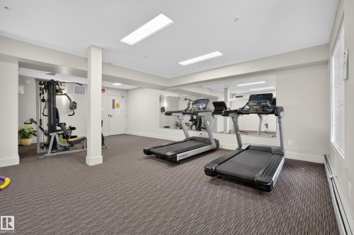 #465 11517 Ellerslie Rd Sw, Edmonton, AB - Indoor Photo Showing Gym Room