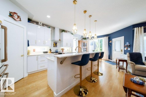 8731 85 Avenue Nw, Edmonton, AB - Indoor Photo Showing Kitchen With Upgraded Kitchen