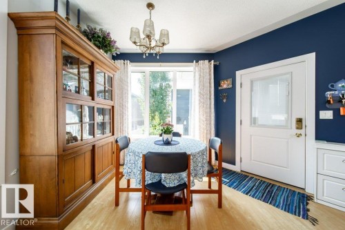 8731 85 Avenue Nw, Edmonton, AB - Indoor Photo Showing Dining Room