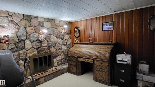 151042 Twp  Rd 562, Rural Two Hills County, AB - Indoor With Fireplace