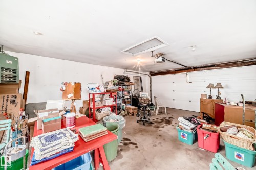 1283 Millbourne Road E, Edmonton, AB - Indoor Photo Showing Garage